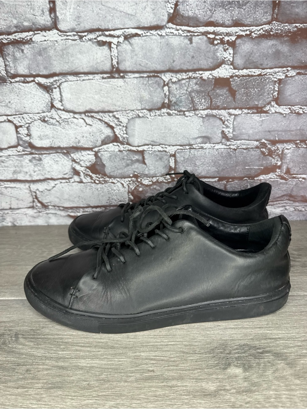 Thursday Boot Company Everyday Premier Matte Black Low Top Sneakers Men 11M US